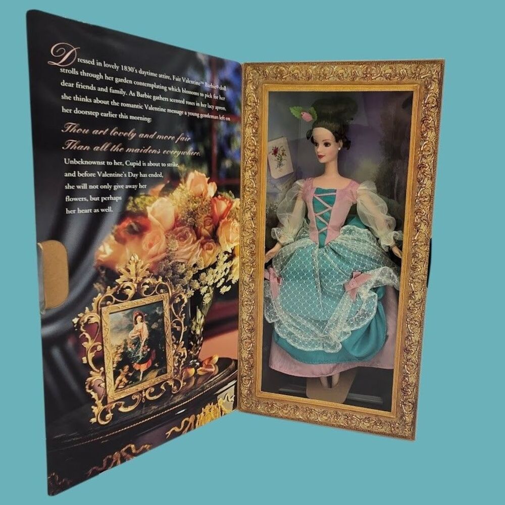 Barbie Fair Valentine Vintage Hallmark Doll Special Ed. Mattel - Attached in Box